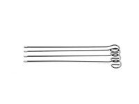 Brochette spies inox set van 4 21cm