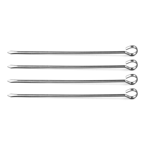 Brochette spies inox set van 4 36cm