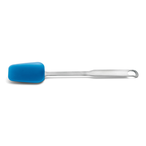 Cuillère à pot silicone bleu