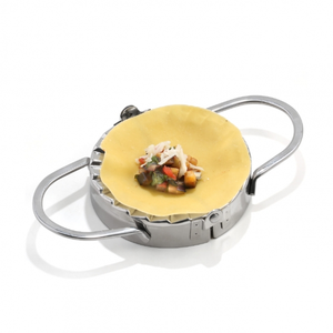 Moule à raviolis articulé rond 10cm inox