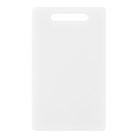 Planche à couper en pvc blanc 25x15x0,9cm