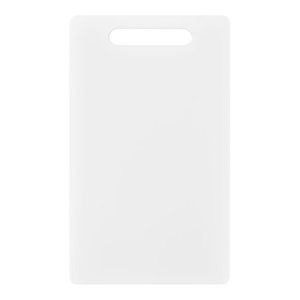 Planche à couper en pvc blanc 25x15x0,9cm