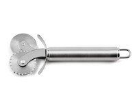 Roulette double du pâtissier inox L170mm