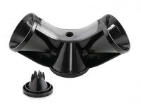 Coupe-spirale Triple noir ø7/6.5x19cm