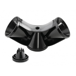 Coupe-spirale Triple noir ø7/6.5x19cm