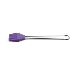Pinceau patissière large silicone mauve 43x68mm