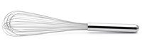Fouet professionnel Ø6,5x40cm inox