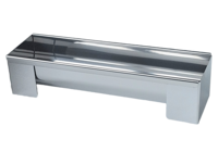 Buche inox 30x8x6.5cm + inzet