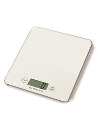 Balance de cuisine digitale jusqu'au 5kg blanc