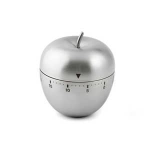 Minuteur pomme inox