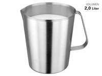Doseur avec graduation inox 2L