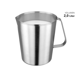 Doseur avec graduation inox 2L
