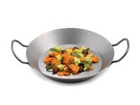Pan in ijzer met 2 handvaten Ø17,5 - 24cm
