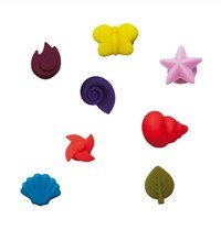 Glasmarkeerders funny 8 stuks