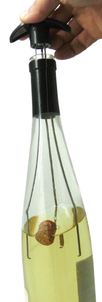 Kurk lifter (om kurk uit de fles te halen)