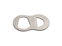 Dubbele flessenopener inox