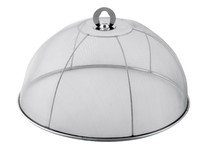 Cloche 34cm Tissue métall.fine résistante transp.