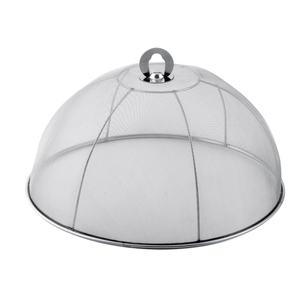 Afdekstolp 34cm Fijn metalen weefsel transp.