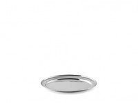 Plateau à servir inox oval 150x200mm