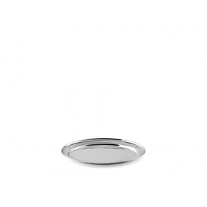 Plateau à servir inox oval 150x200mm