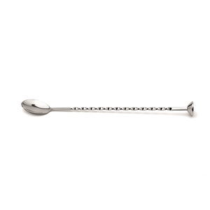 Cocktail-lepel spiraal +  L27cm 18/10