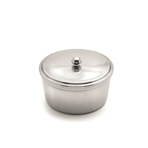 Boîte à cons.la margarine Ø13cm inox