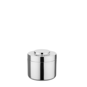 Boîte de conservation ronde inox a/couvercle 400ml