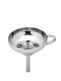 Entonnoir avec filtre Ø12cm inox