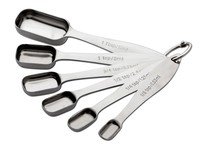 Set maatlepels 6 stuks