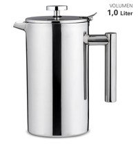 Cruche à jus/eau inox brilliant 1L