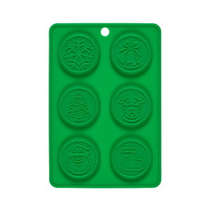 X-mas bakvorm silicone 6-dlg.