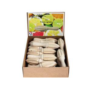 Citruspers hout - display 12st.