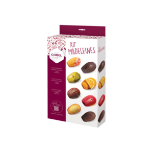 Madeleines-set (plaat, 1spatel, 1 zester)