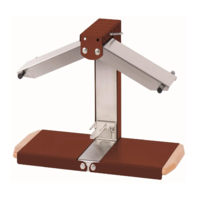 Raclette-toestel Brézière koraal 1000W