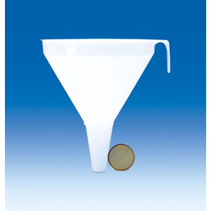 Entonnoir PP 200mm blanc