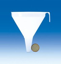 Entonnoir PP 250mm blanc