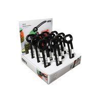 Bokaalopener zwart kunststof Vacio - Display 12st