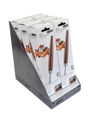 Spiraalklopper Nedo Ø5,7cm  L5,7cm H26cm - Display 6st