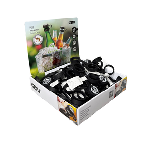 Kroonkurken zwart Pepp - Display 50st