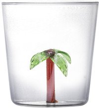 Glas met Palmboom borosilicaat 350ml