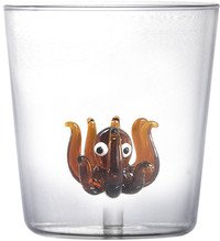 Glas met Octopus borosilicaat 350ml