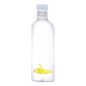 Fles met Duikboot borosilicaat 1,1l