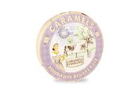Caramels fondants beurre salé - boîte bois ronde 75g
