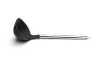 Soeplepel Vivo inox/silic 120ml - 33cm