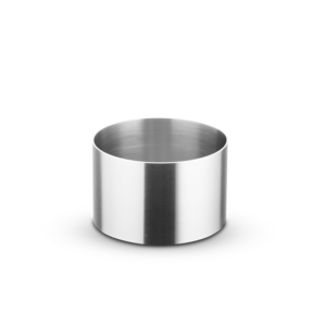 Dresseerring inox gesatineerd Ø8cm H5cm