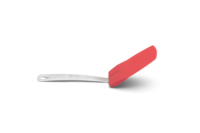 Spatule inox/silicone Rouge mini 16x4,5cm
