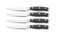 Couteau à steak grossier 24cm - set 4pcs. dans une boîte en bois