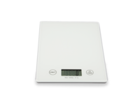 Balance de cuisine digitale jusqu'au 5kg blanc