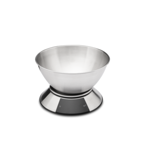 Digitale keukenweegschaal tot 5kg inox met kom