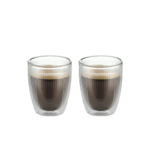 Verre à double paroi 150ml 2pcs